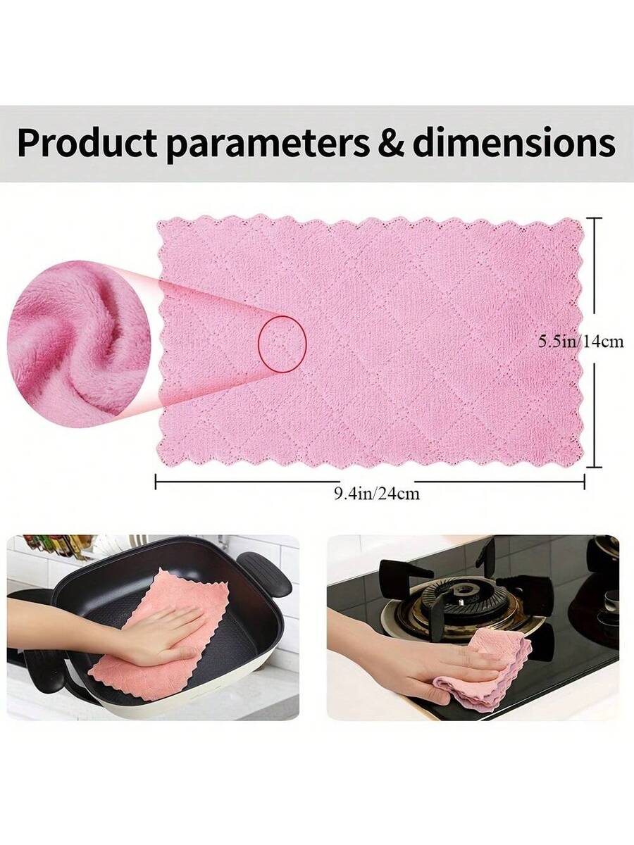 Baking In Kitchen - 10pcs Kitchen Towels Set Dishcloths For