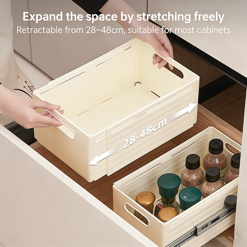 Kitchen Baking Tins - Scalable Drawer Organizer, Adjustable Household Cabinet