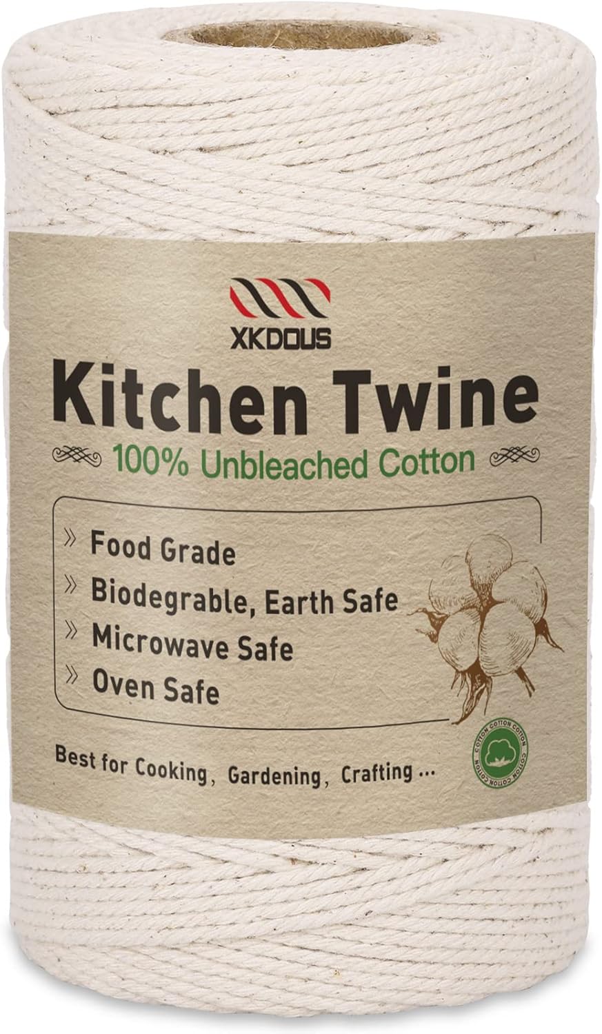 Baking In Kitchen - 476ft 100% Cotton Kitchen Twine for