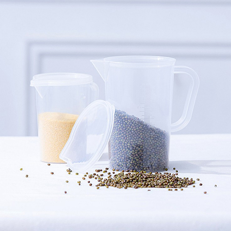 Kitchen Q - 【Q】Plastic Measuring Jug Cup Thick Handle