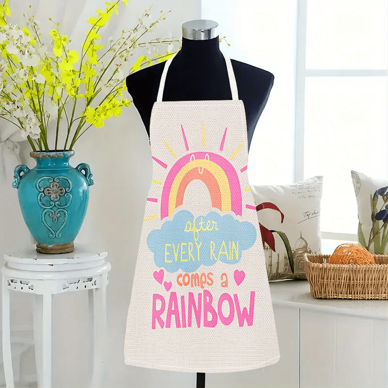 Kitchen Baking Quotes - Cotton Rainbow Apron 