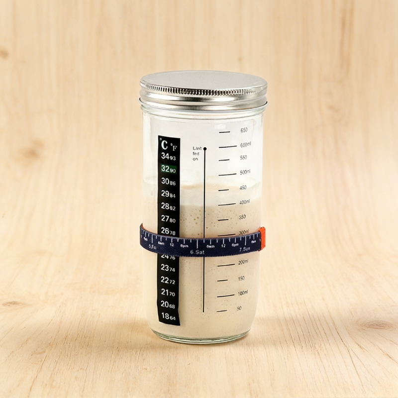 Kitchen Baking Storage Containers - Food Storage Jar Kit Sourdough Starter