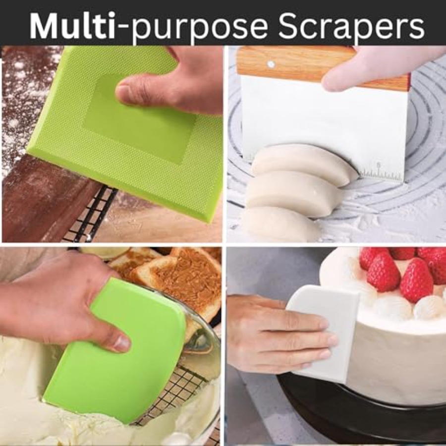 Dough Scraper Bench Scraper Ki - огляд і ціна Bench Scraper Dough