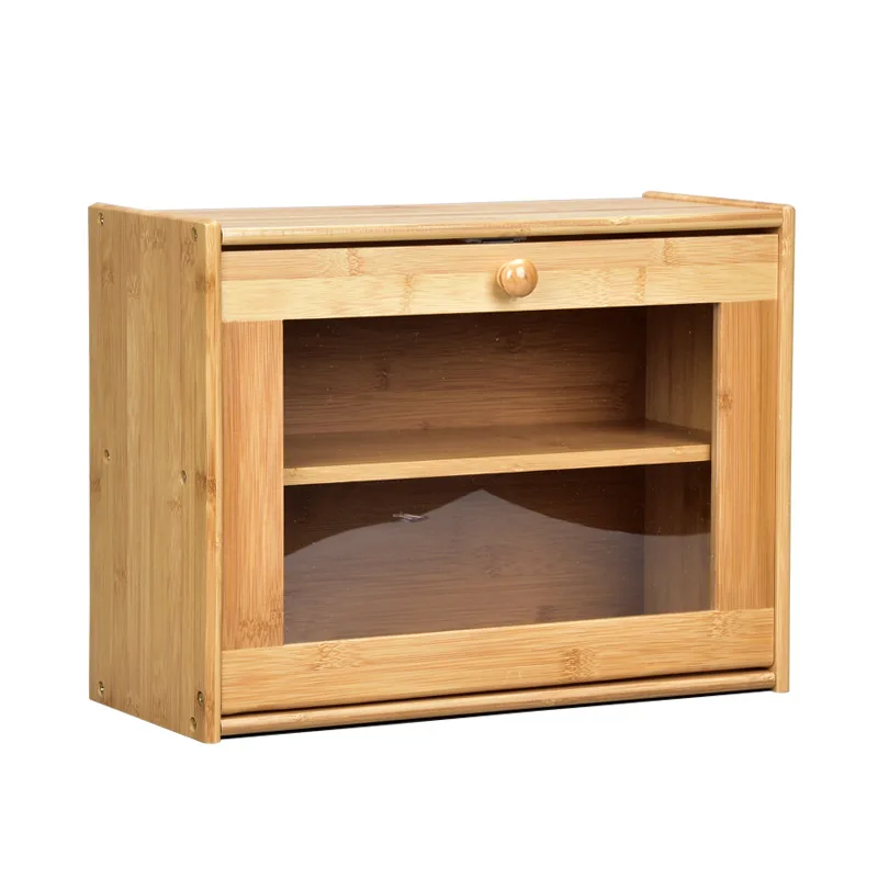 Bamboo Bread Box Storage Box D - огляд і ціна Kitchen Zain