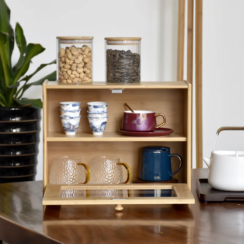 Bamboo Bread Box Storage Box D - огляд і ціна Kitchen Zain