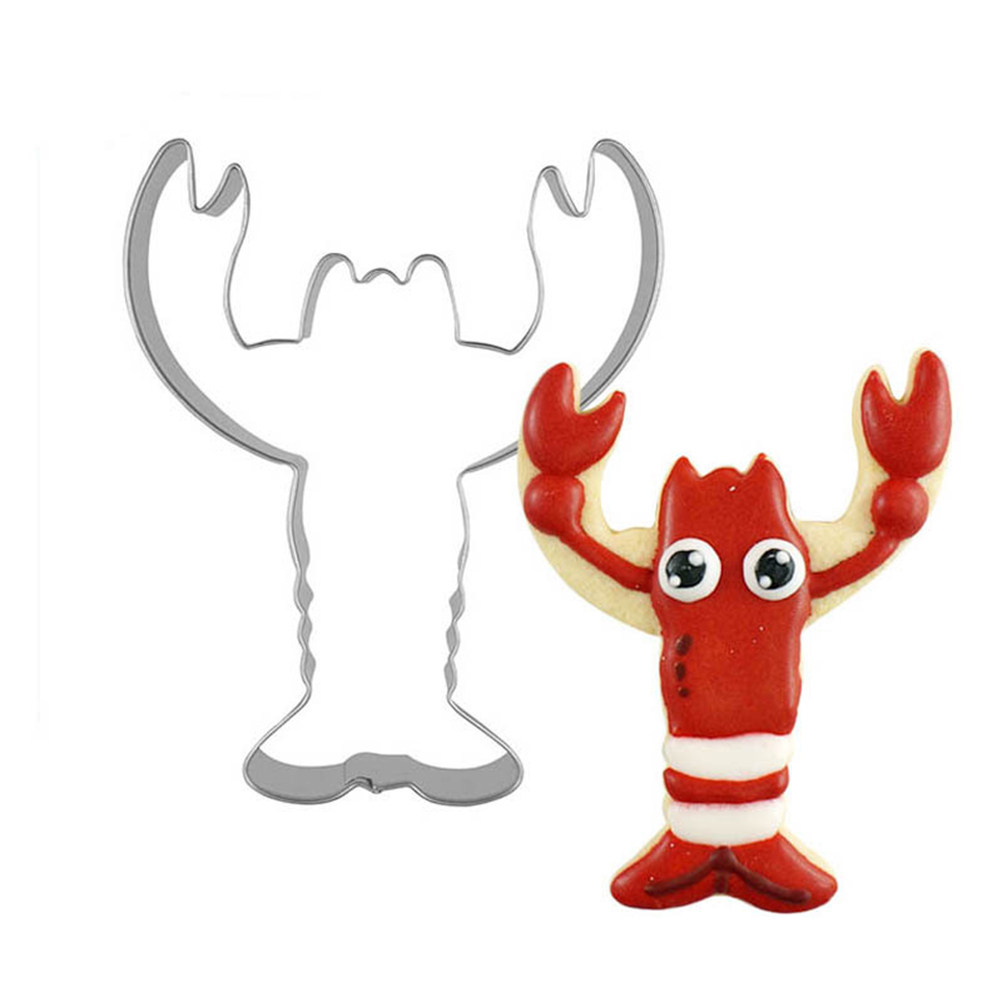 4pcs Lobster Shape Cookie Cutt - огляд і ціна Kitchen Baking Cookies