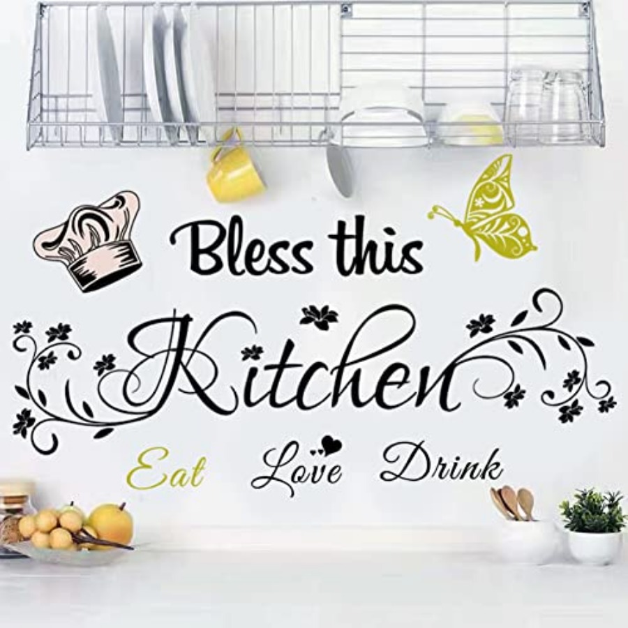 Kitchen Wall Decor Quotes Posi - огляд і ціна Kitchen Baking Quotes