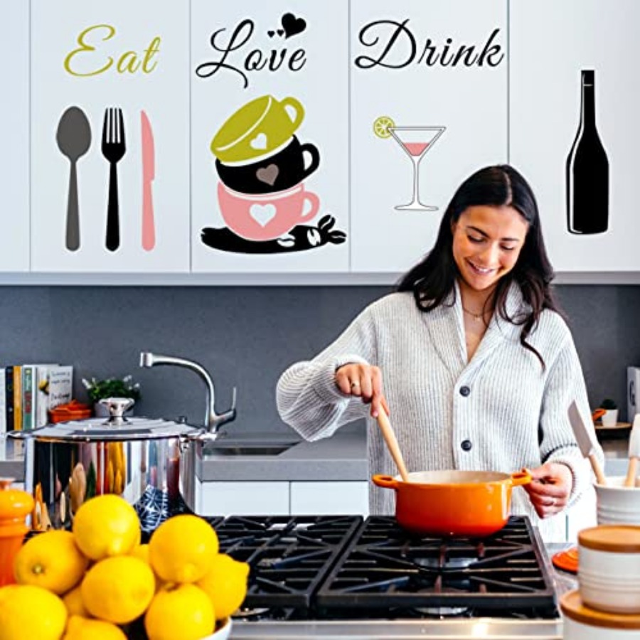 Kitchen Wall Decor Quotes Posi - огляд і ціна Kitchen Baking Quotes