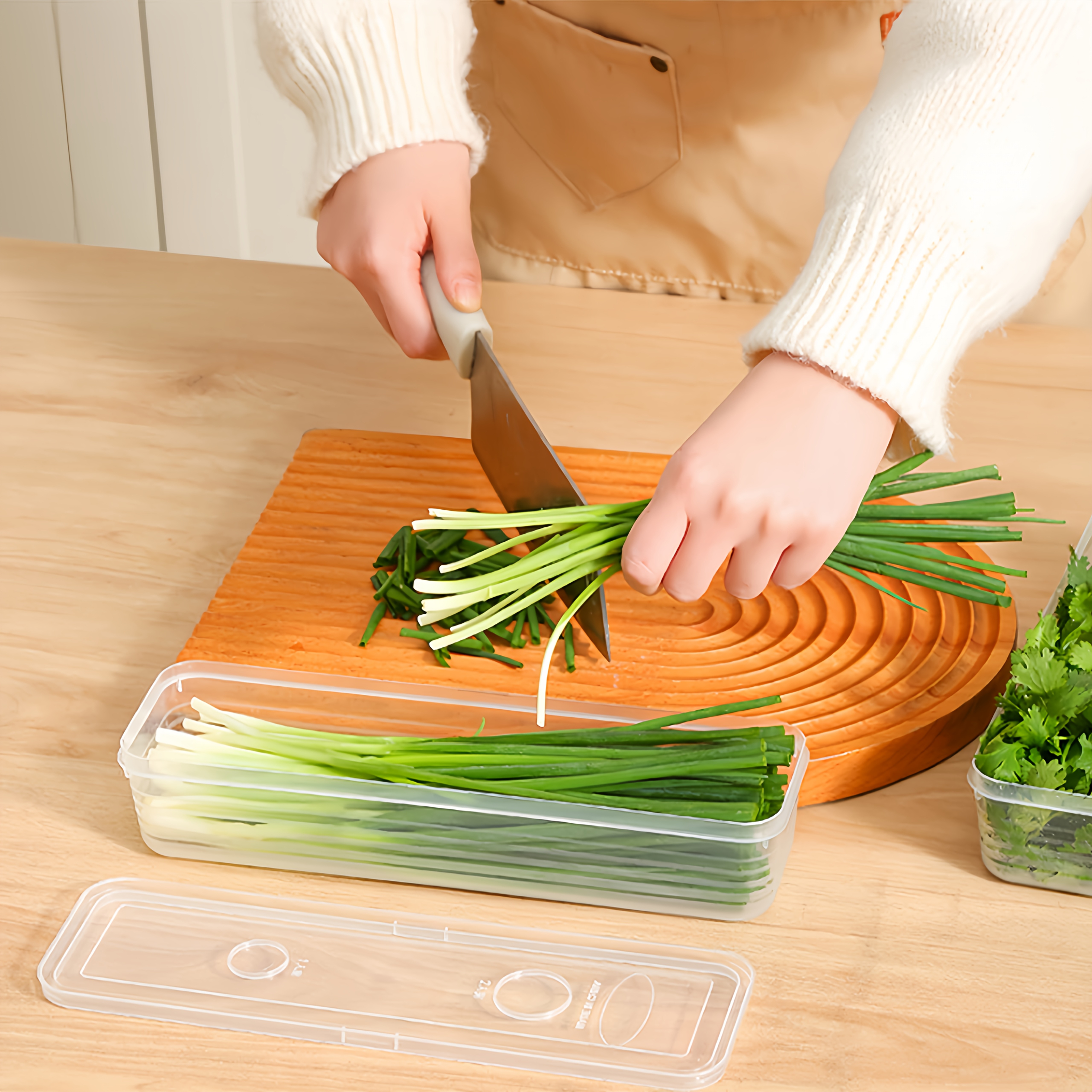 2/4/6pcs Food Vegetable Storag - огляд і ціна Kitchen Baking Tins