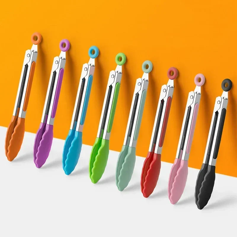 7 Inch Non-Slip Food Tongs Cre - огляд і ціна Kitchen Q