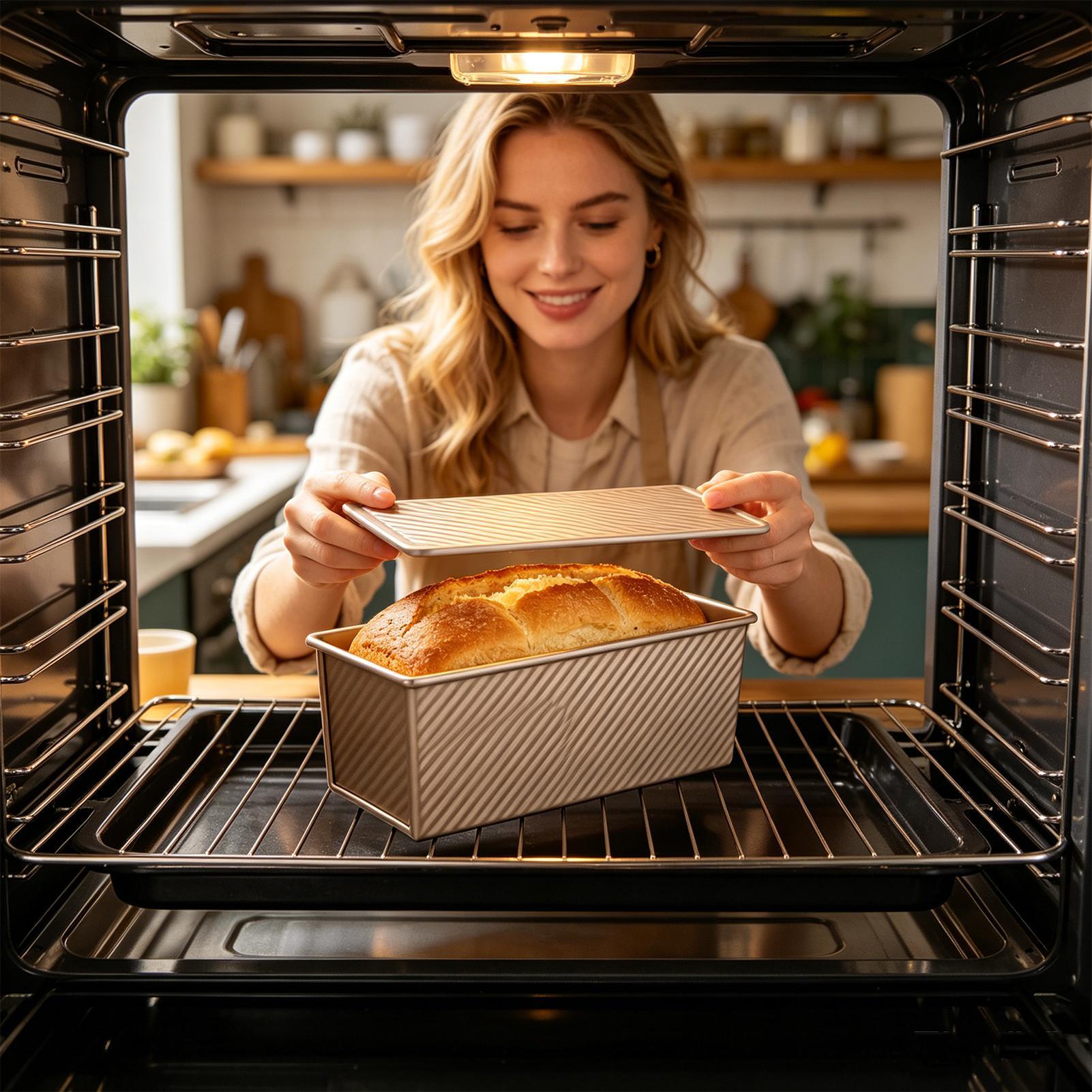 Bread Baking Pan Corrugated Ca - огляд і ціна Kitchen Baking Tins