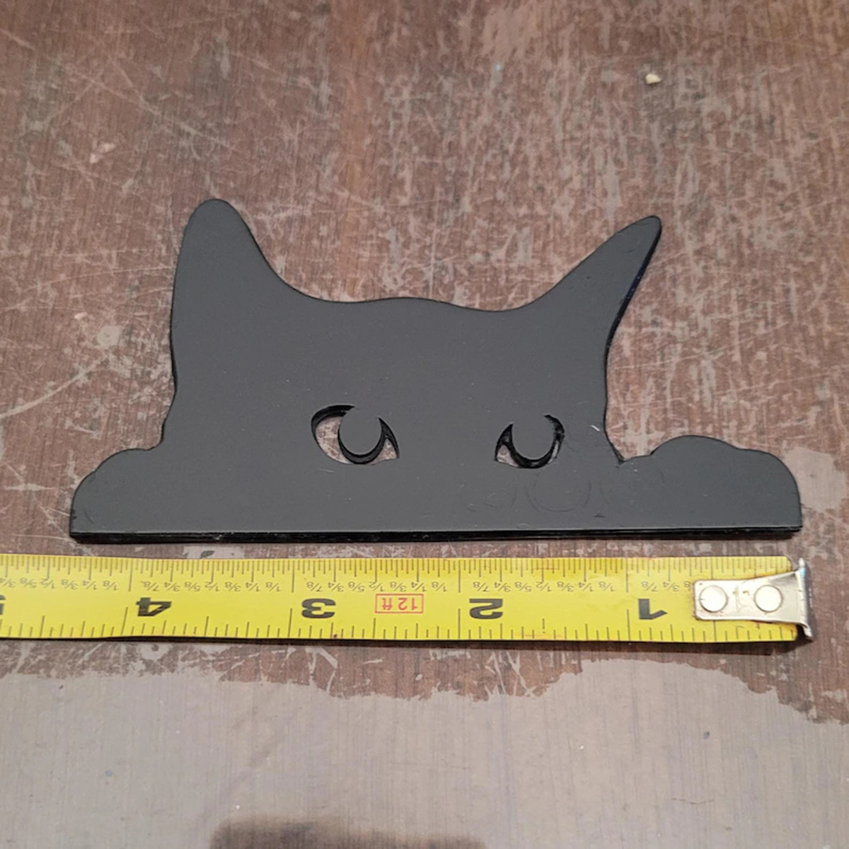 1 Pc Cat looking up Door Toppe - огляд і ціна Kitchen Up
