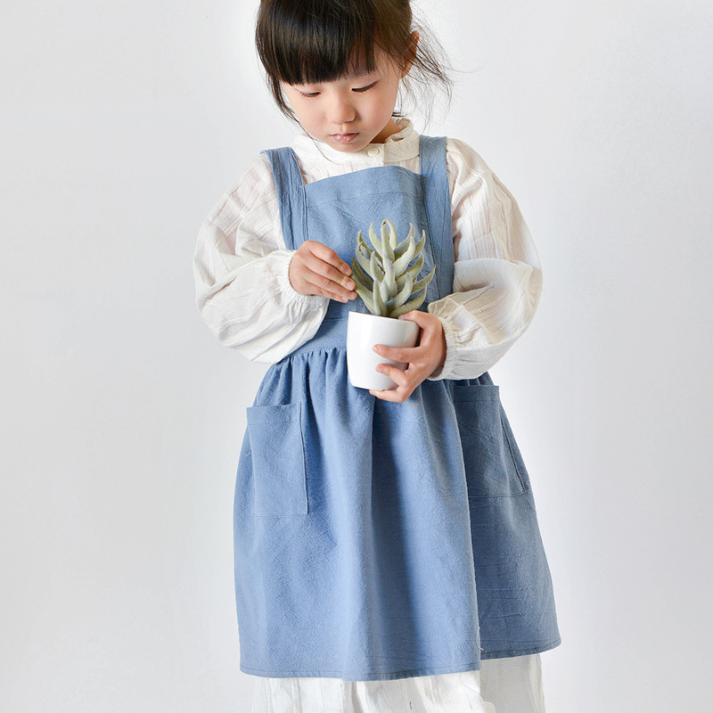 Kids Cotton Apron Dress Parent - огляд і ціна Baking Kitchen Kids