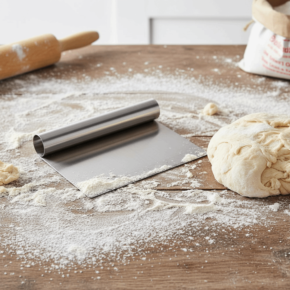 Easy To Clean Stainless Steel  - огляд і ціна Bench Scraper Dough