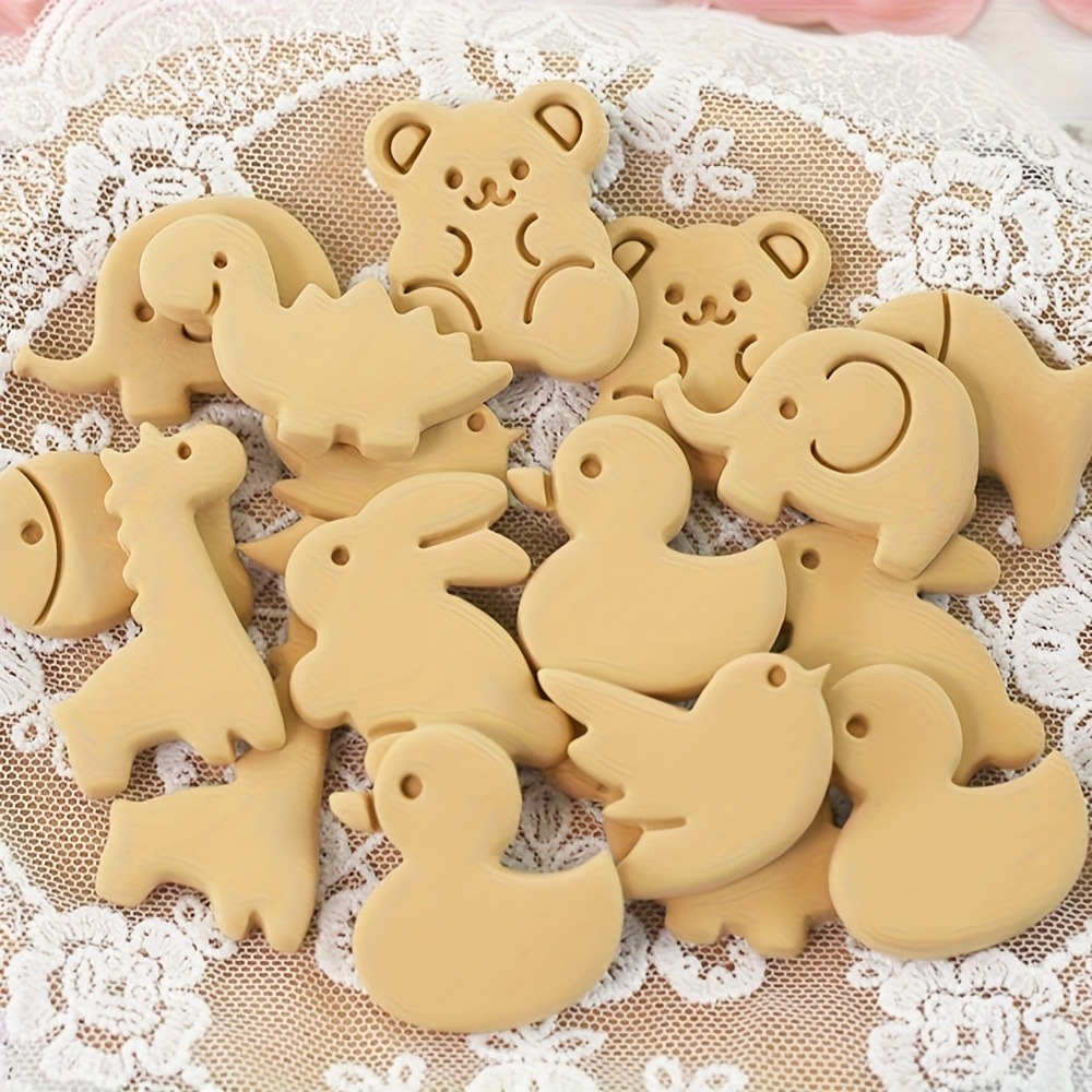 8Pcs Cute Bear Santa/reindeer  - огляд і ціна Kitchen Baking Cookies