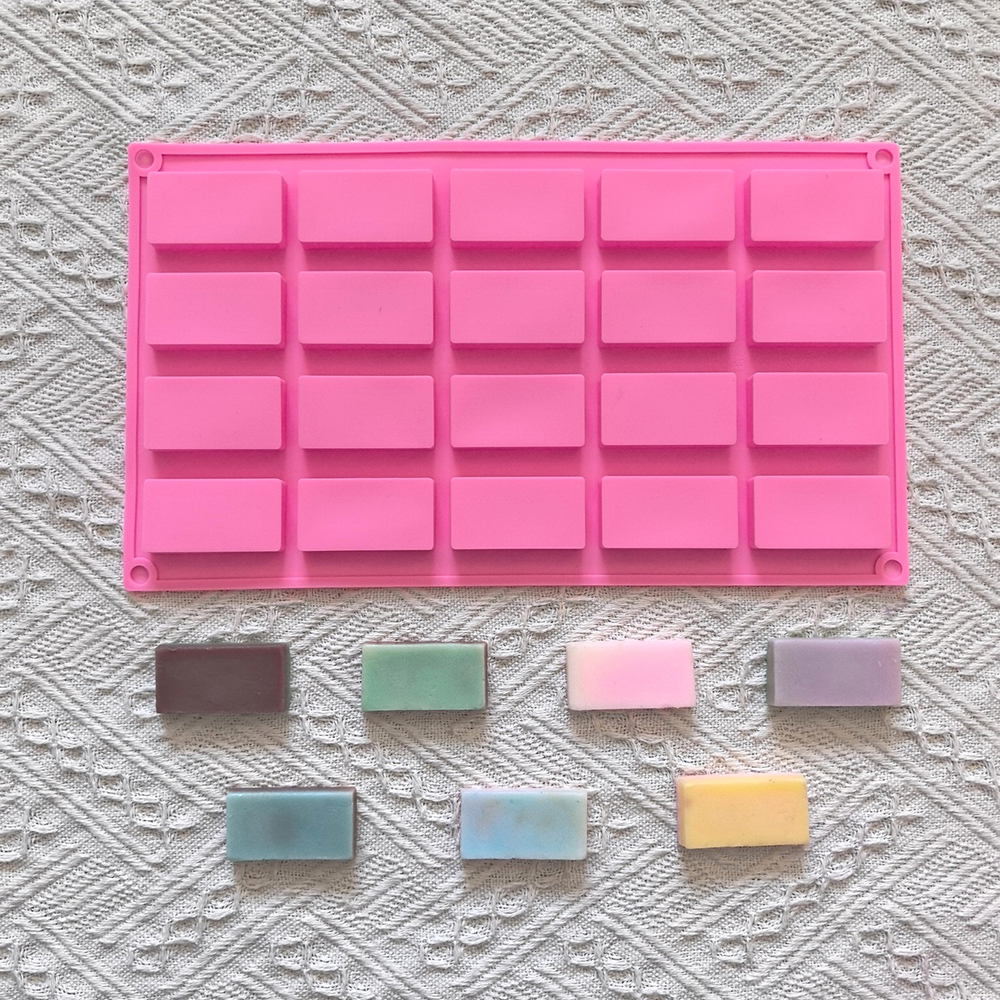 1pc 20 cavity rectangular sili - огляд і ціна Kitchen Baking Cookies