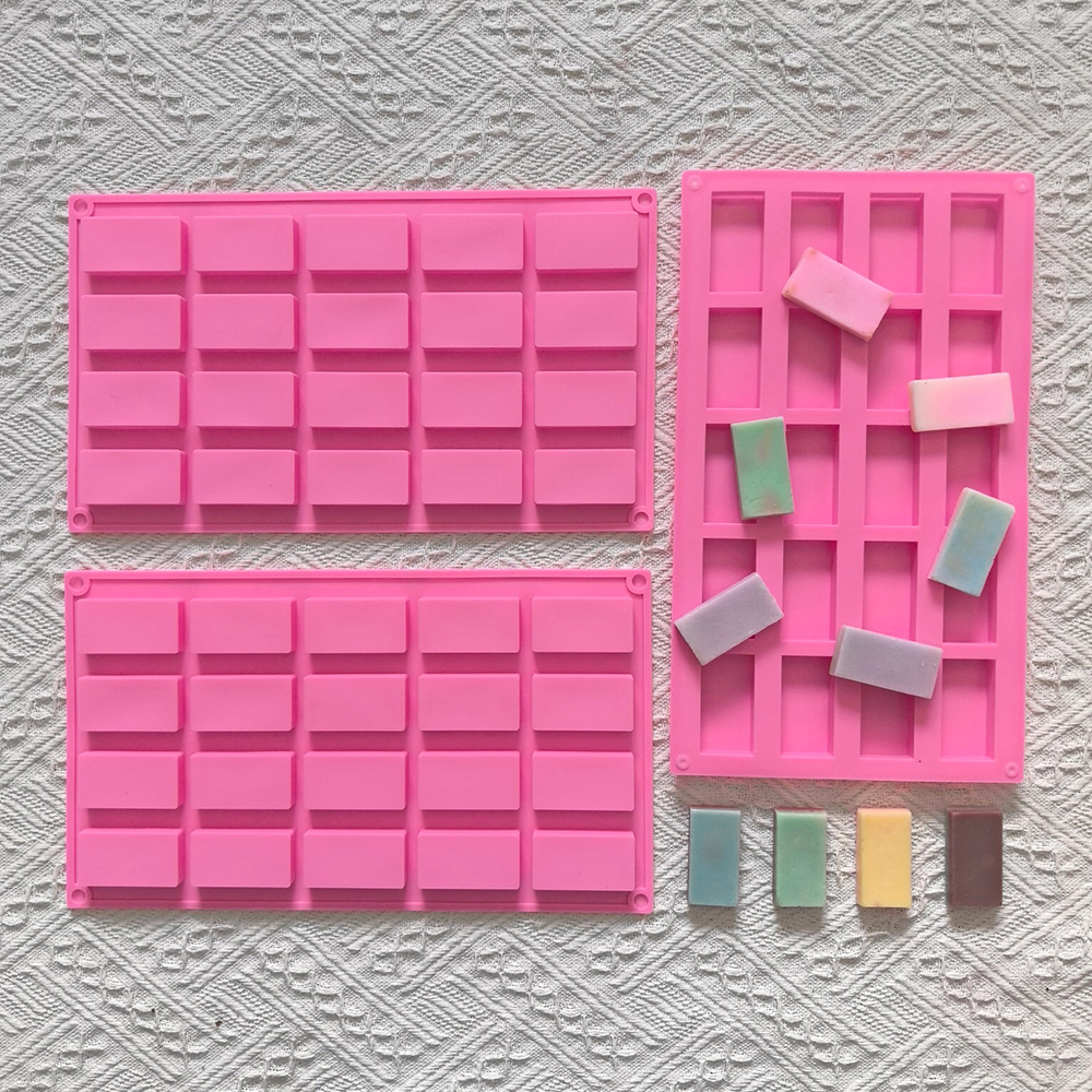 1pc 20 cavity rectangular sili - огляд і ціна Kitchen Baking Cookies