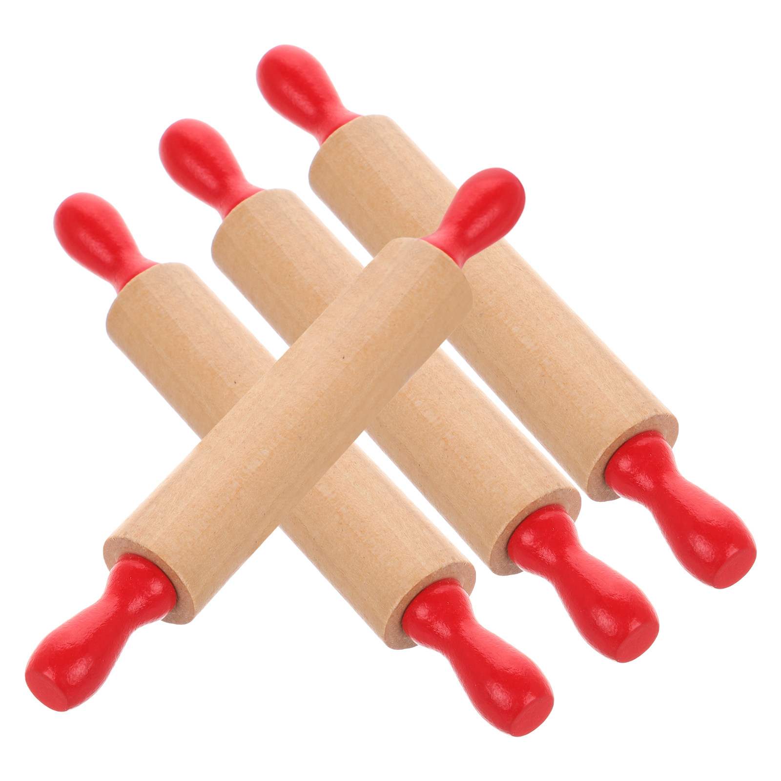 4Pcs Kids Rolling Pin Small Wo - огляд і ціна Baking Kitchen Kids