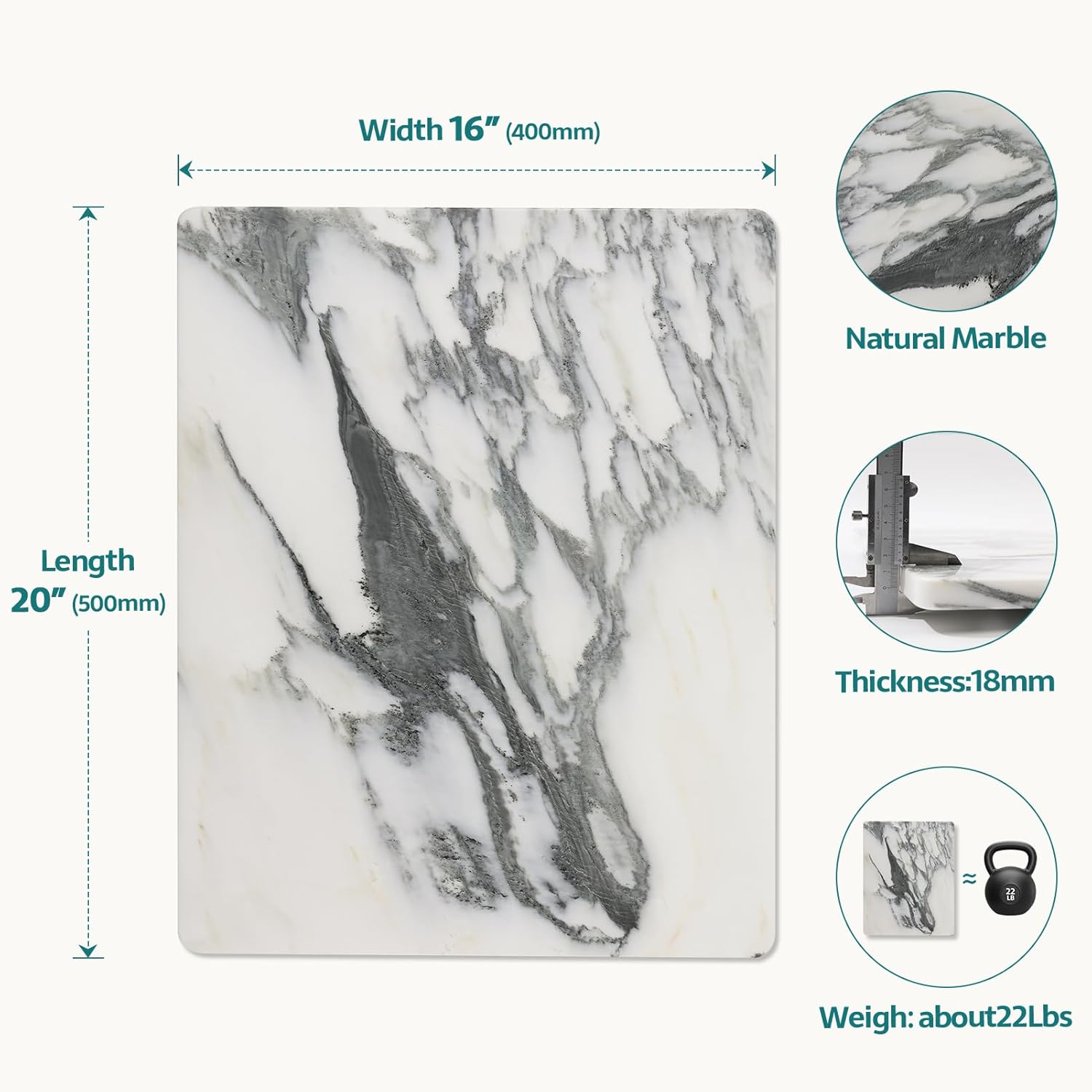 Marble Stone Cutting Board For - огляд і ціна Baking In Kitchen