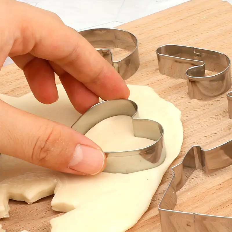 10PC Christmas Cookie Cutter S - огляд і ціна Kitchen Baking Cookies