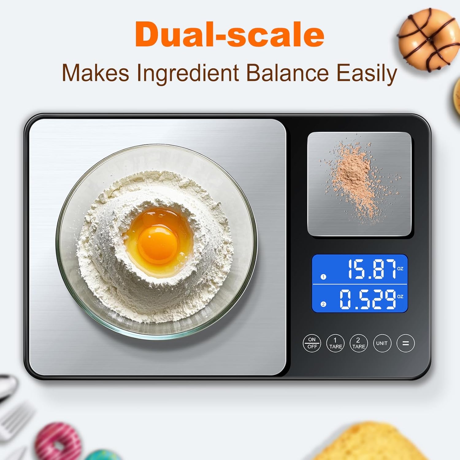 Dual Platform Kitchen Scale 33 - огляд і ціна Kitchen Baking Unit