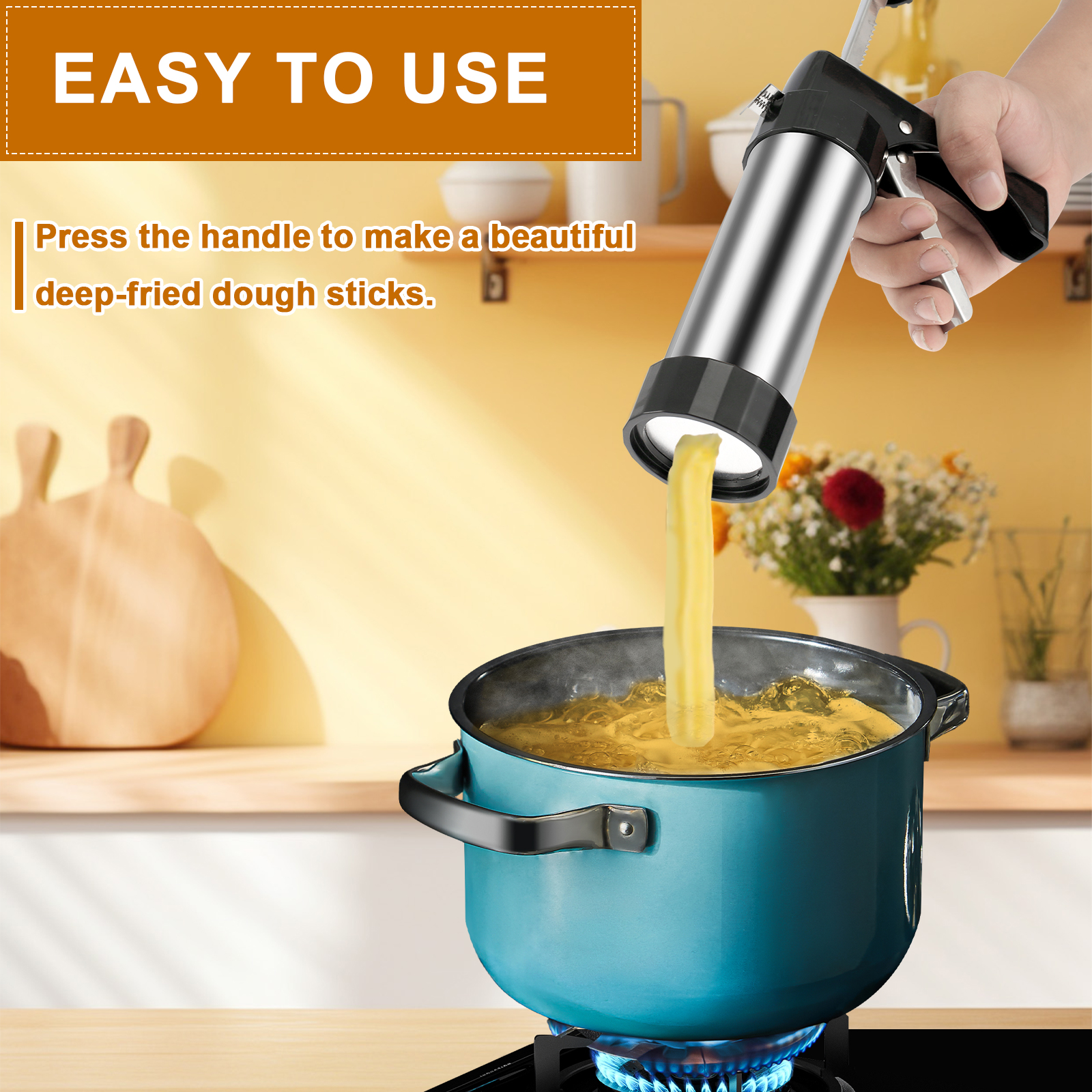 Churrera Churro Maker Machine  - огляд і ціна Baking Kitchen Diy