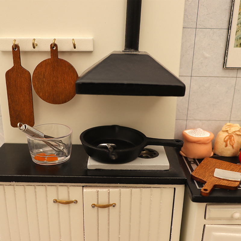 1/12 Dollhouse Miniature Kitch - огляд і ціна Baking In Kitchen