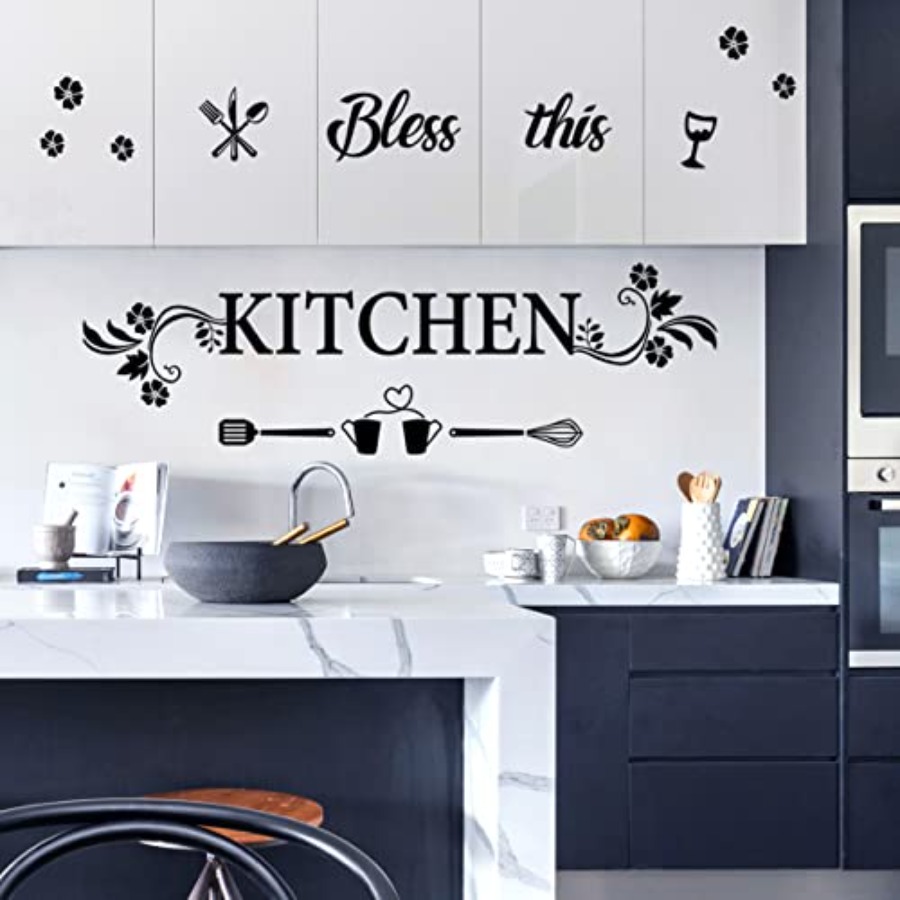 Kitchen Quotes Wall Decor Stic - огляд і ціна Kitchen Baking Quotes