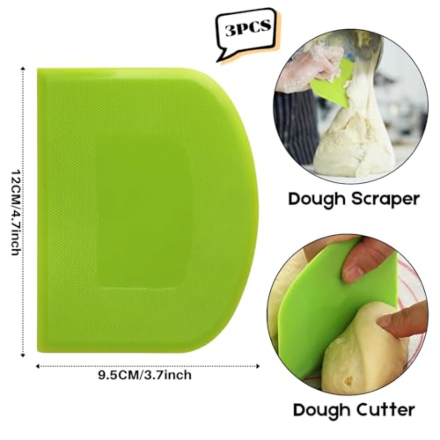 Dough Scraper Bench Scraper -  - огляд і ціна Bench Scraper Dough