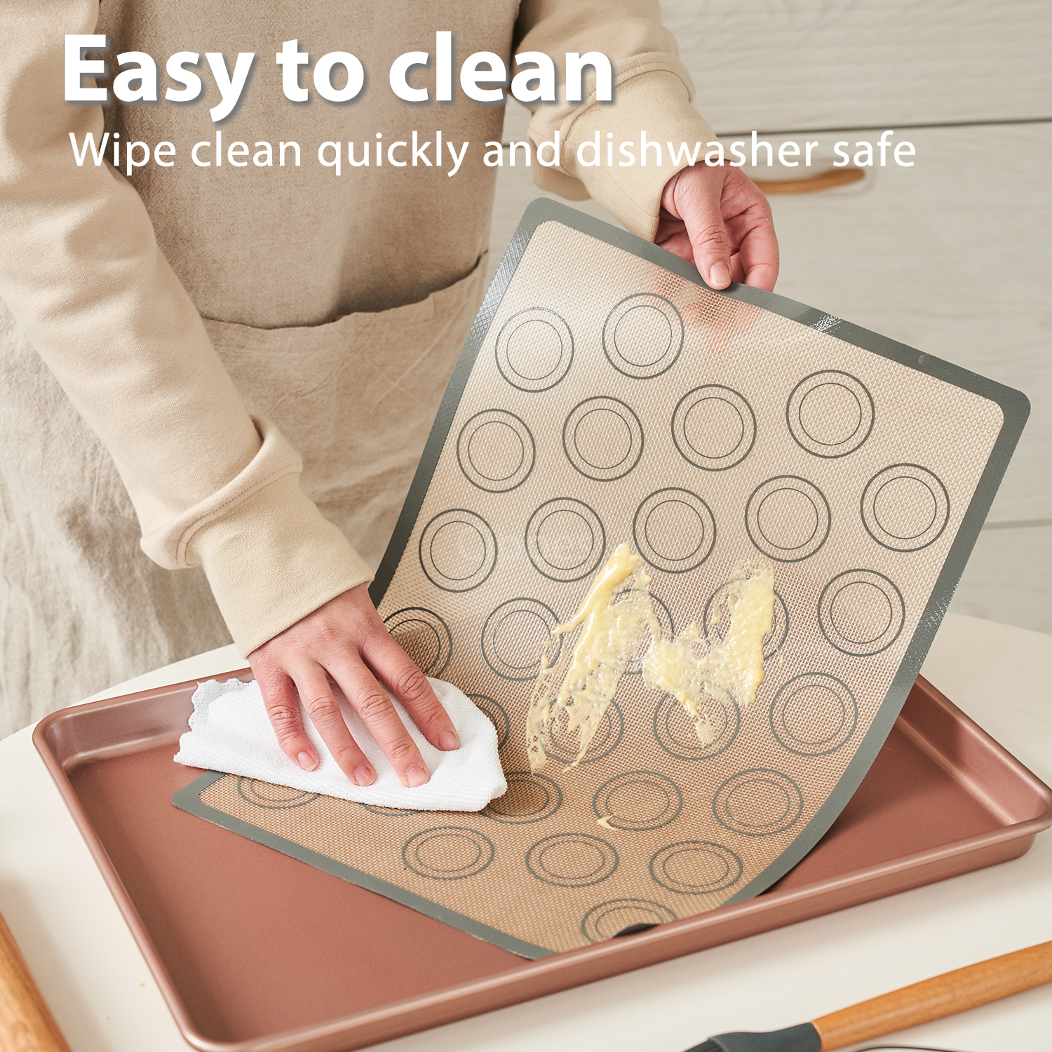 1PC Silicone Baking Mat for Ov - огляд і ціна Super Kitchen Baking Mat