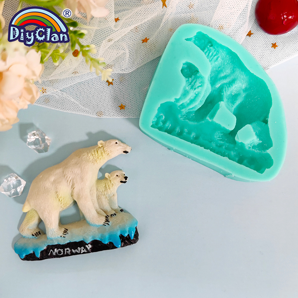 Cute Mini Bear Silicone Mold F - огляд і ціна Baking Kitchen Diy
