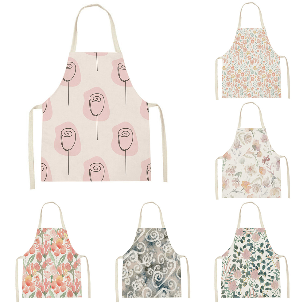 Pink tulip kitchen apron Clean - огляд і ціна Baking Kitchen Kids