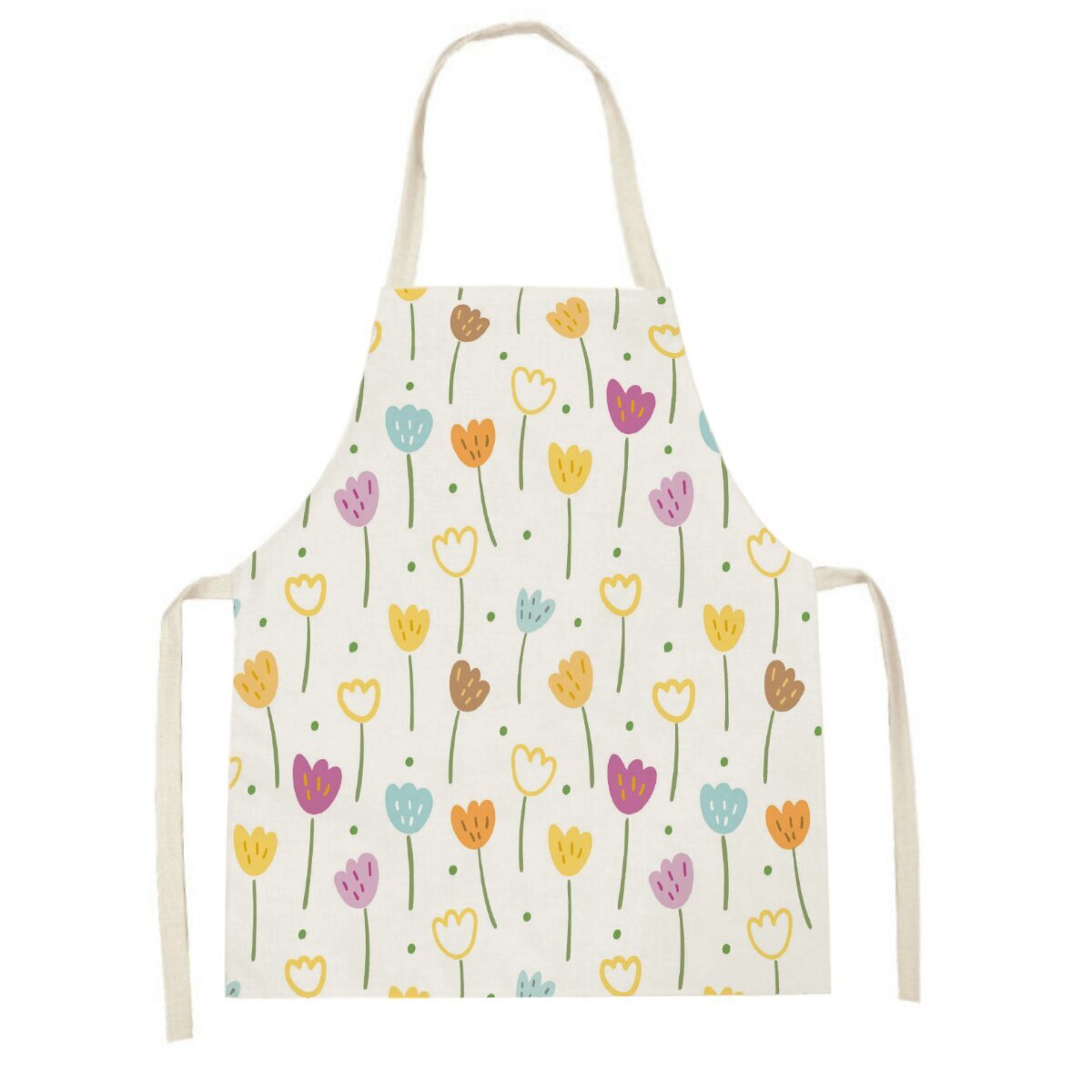 Pink tulip kitchen apron Clean - огляд і ціна Baking Kitchen Kids