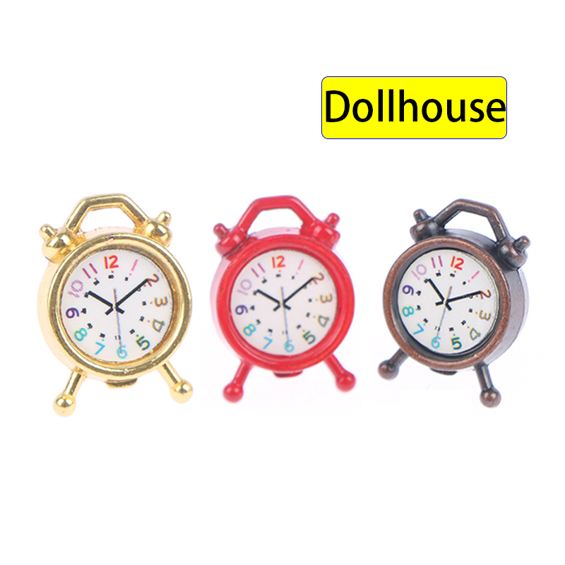 1PC 1:12 Scale Alarm Clock Dol - огляд і ціна Kitchen Up
