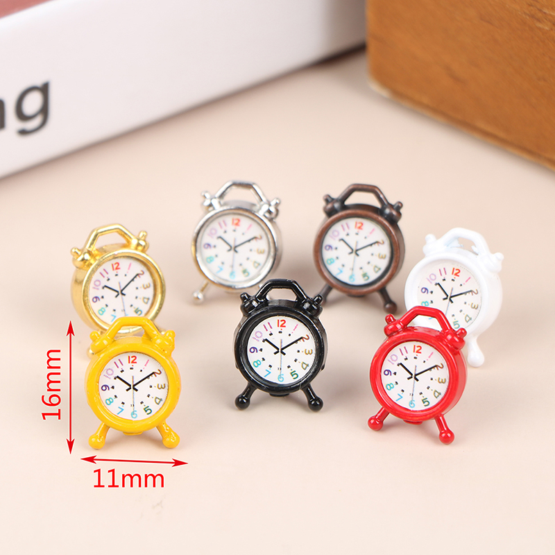 1PC 1:12 Scale Alarm Clock Dol - огляд і ціна Kitchen Up
