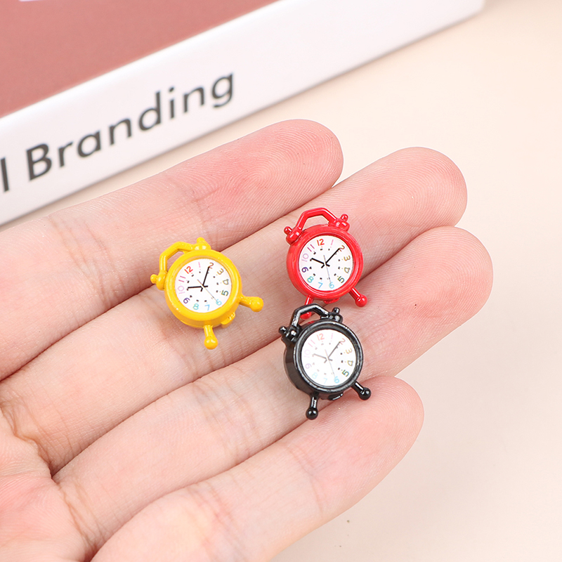 1PC 1:12 Scale Alarm Clock Dol - огляд і ціна Kitchen Up