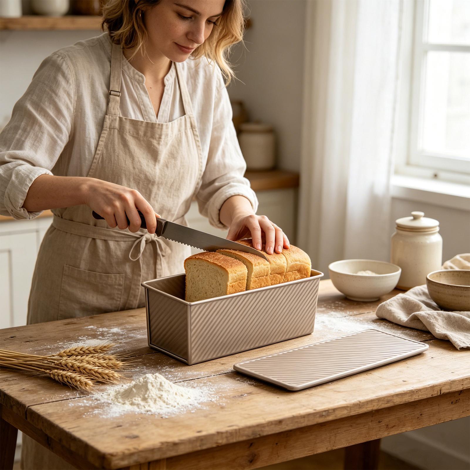 Bread Loaf Pan Carbon Steel Ea - огляд і ціна Kitchen Baking Tins