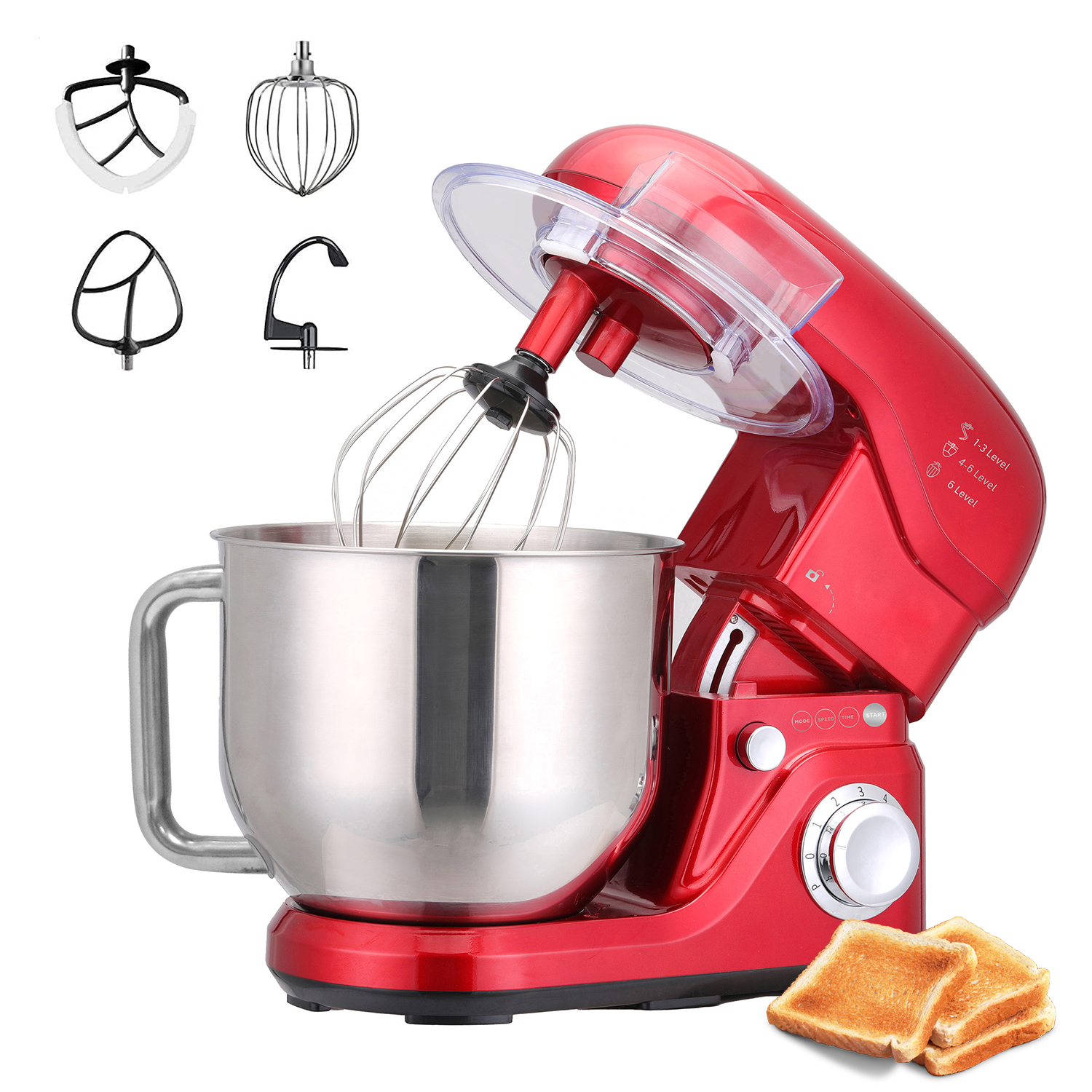 8L Bakery Cake Dough Blender F - огляд і ціна Kitchen Robot Baking