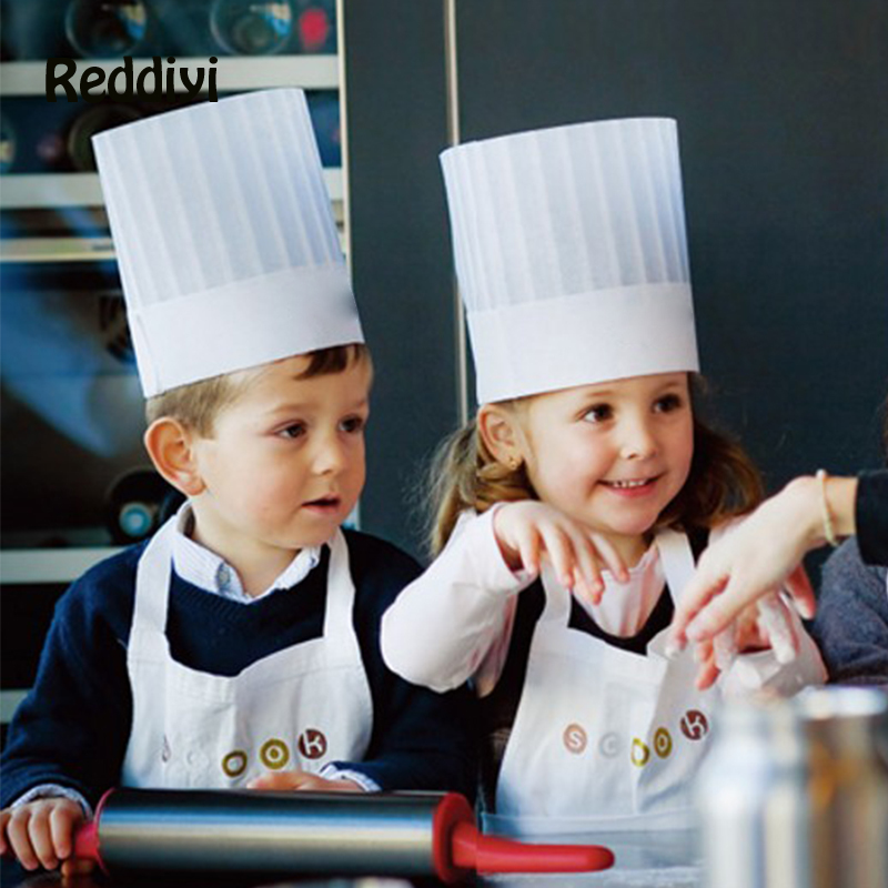 10 Pce Kids Kitchen Hats Kinde - огляд і ціна Baking Kitchen Kids