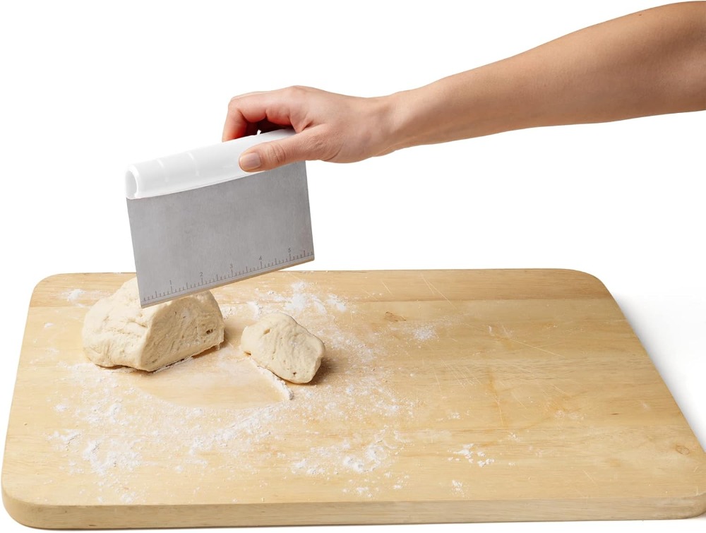 Pastry Bench Scraper Set of 3  - огляд і ціна Bench Scraper Dough