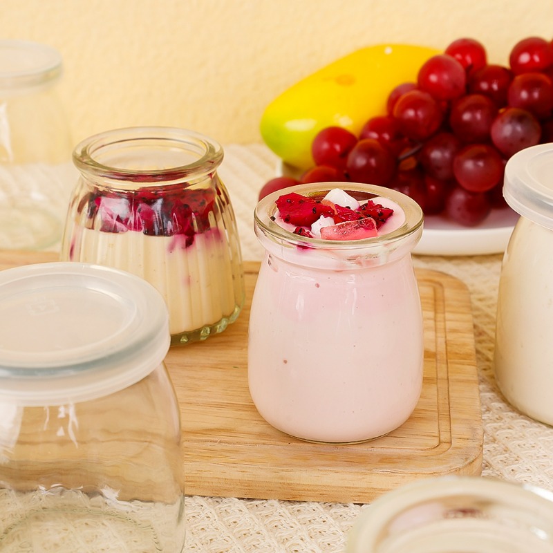 100/150/200ML Glass Yogurt Jar - огляд і ціна Kitchen Baking Storage Containers