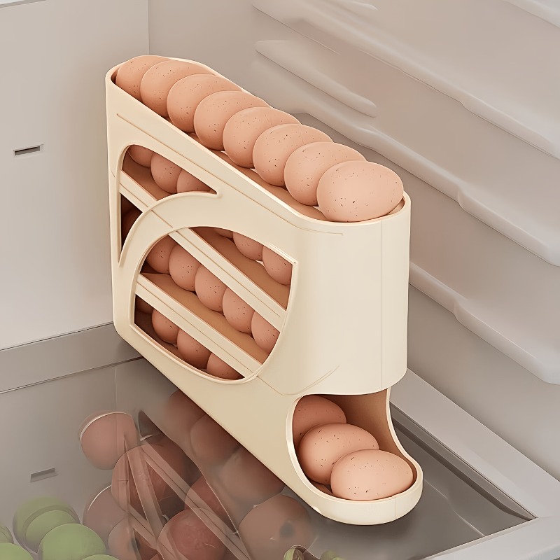 1Pcs Auto Rolling Egg Dispense - огляд і ціна Kitchen Baking Tins