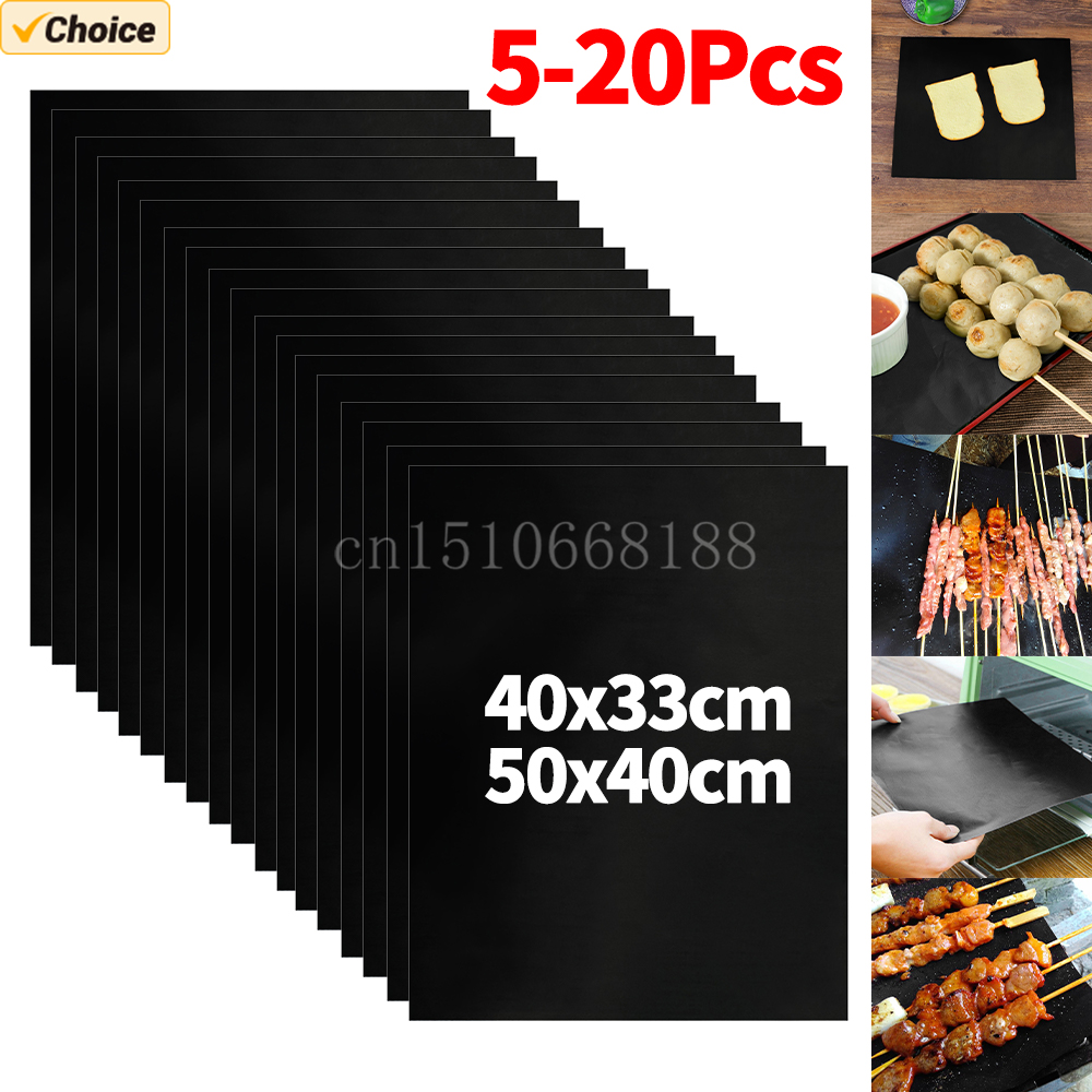 5-20Pcs Oven Liners Grill Mat  - огляд і ціна Super Kitchen Baking Mat