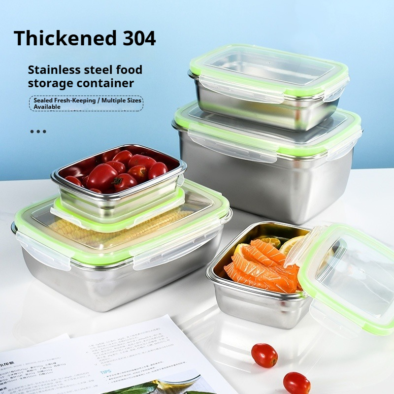 304 Stainless Steel Lunch Box  - огляд і ціна Kitchen Baking Tins