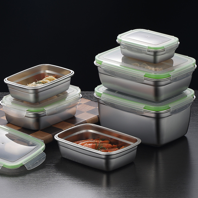 304 Stainless Steel Lunch Box  - огляд і ціна Kitchen Baking Tins