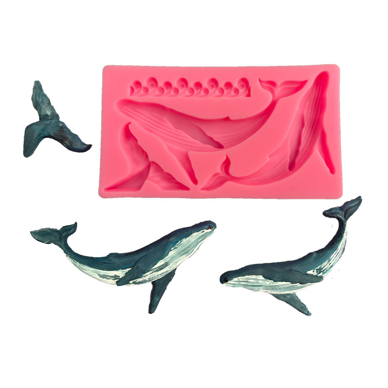 DIY Whale Silicone Mold Ocean  - огляд і ціна Baking Kitchen Diy