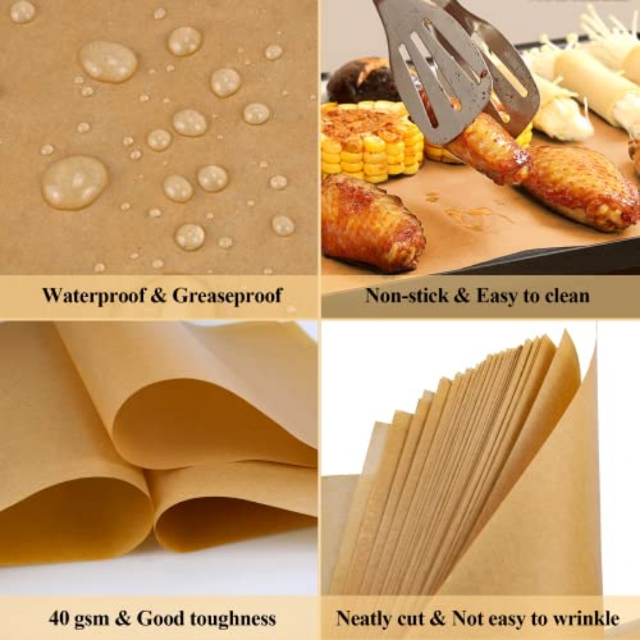100PCS Unbleached Parchment Pa - огляд і ціна Kitchen Baking Cookies