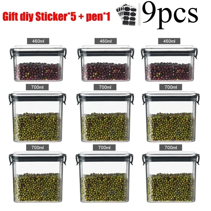 Food Storage Container Set Pla - огляд і ціна Kitchen Baking Storage Containers