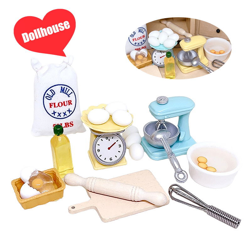 1Set 1:12 Dollhouse Miniature  - огляд і ціна Baking In Kitchen