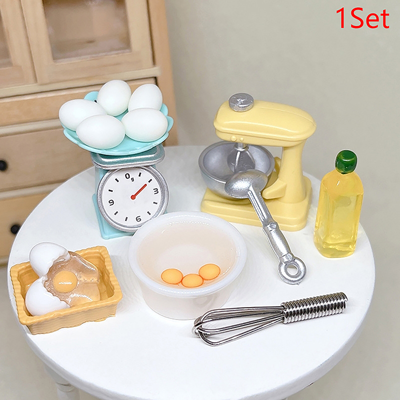 1Set 1:12 Dollhouse Miniature  - огляд і ціна Baking In Kitchen